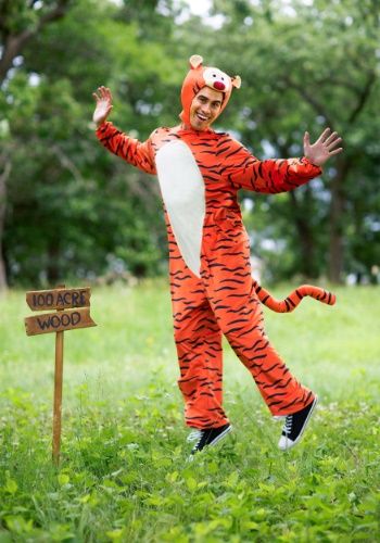 Deluxe Tigger Costume for Adults#Tigger, #Deluxe, #Adults Tigger Costume Diy, Diy Tigger Costume, Adult Costumes Diy, Tigger Halloween, Tigger Costume, Winnie The Pooh Costume, Musical Costumes, Costume College, Pooh Winnie