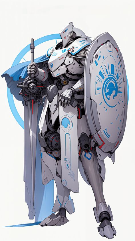 Fantasy Mech Art, Lancer Mech Art, Mecha Oc, Fantasy Mecha, Fantasy Mech, Knight Robot, Mecha Knight, Mecha Samurai, Mecha Head