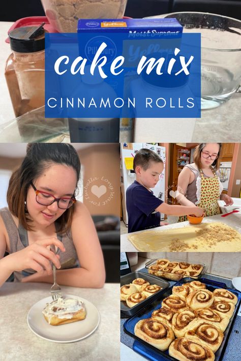 Cake Mix Cinnamon Rolls - Long Wait For Isabella