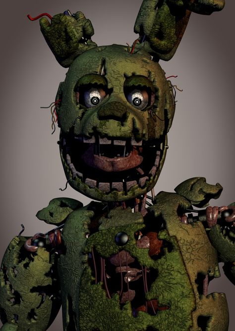 Spring Trap Drawing, Springtrap Reference, Spring Trap Fnaf, Phantom Animatronics, Spring Trap Fanart, Ps4 Pfp, Springtrap Drawing, Lipbite Emoji, Fnaf Springtrap