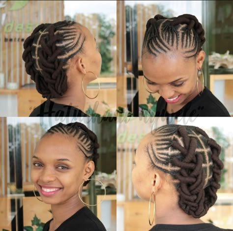 Hair Styles2023 Trends, Trending Hair Styles 2023, Free Hand Hairstyles African Natural Hair, Thread Hairstyles African Hair Natural, Threading Hairstyles African Hair, Wool Thread Hairstyles, Mabhanzi Hairstyles, Threads Hairstyles, Brazilian Wool Hairstyles African