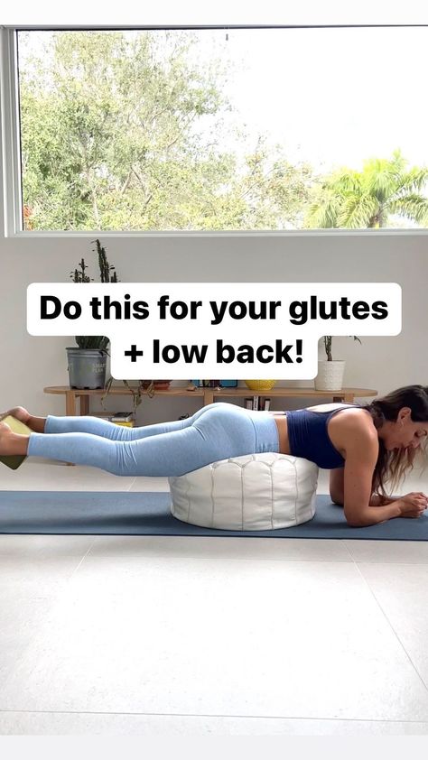 Lauren Ohayon | Pelvic Floor Education | Save this glute and low back exercise. While there are so many amazing exercises for your #glutes and lower back, I especially love this… | Instagram Low Back Exercises, Breathing Patterns, Back Strengthening Exercises, Back Exercise, Knee Exercises, Strengthening Exercises, Hip Workout, Yoga Stretches, Back Exercises