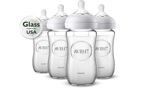 Natural glass baby bottle SCF703/47 | Avent Avent Natural Bottles, Baby Bottle Set, Avent Bottles, Toddler Sippy Cups, Glass Baby Bottles, Natural Line, Spiral Design, Bottle Feeding, Baby Store