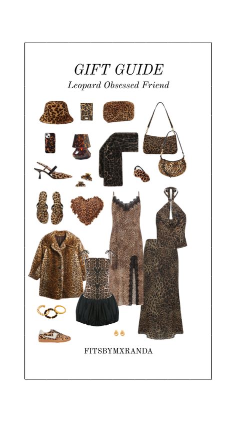 GIFT GUIDE: Leopard Lover | #giftideas #gift #gifts #giftguide #leopardprint Gift Guide, Leopard Print, Gifts