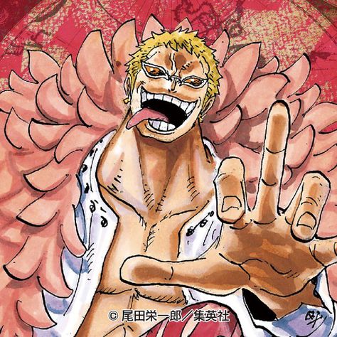 The image is the twentieth icon that was released on the official twitter account of One Piece to commemorate their 1M followers. Another will be posted after they received another 3,000 followers. Don·quixote Doflamingo, One Piece Aesthetic, Edward Newgate, One Piece Nami, Superhero Wallpaper, Pokemon Teams, One Piece Drawing, Undertale Fanart, Manga Anime One Piece