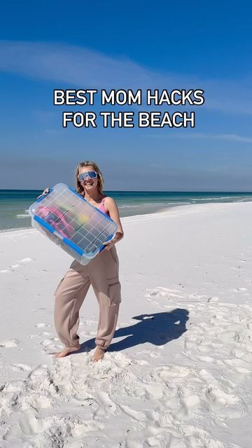 Lauren Clutter on Instagram: "Some of our favorite beach day hacks! Follow for more mom hacks and finds!

Have you tried any of these hacks before? 

#momhack #momhacks #familybeachday" Beach Day Hacks, Fix Flip Flops, Holiday Hack, Picnic Essentials, Beach Hacks, Restaurant Guide, Graphic Design Trends, Stylish Storage Solutions, Mom Hacks