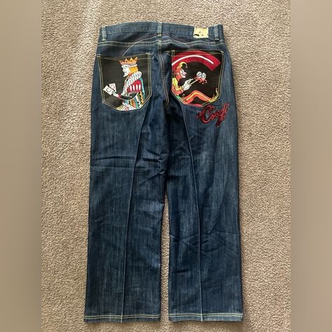 rare coogi jeans Coogi Jeans, Embroidery, Plus Fashion, Fashion Trends, Closet, Fashion Tips, Clothes Design