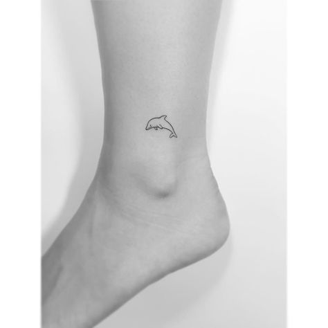 180+ Creative Dolphin Tattoos Designs with Meanings (2023) - TattoosBoyGirl Dolphin Tattoo Meaning, Dolphin Tattoos, Beachy Tattoos, Dolphin Tattoo, Dainty Tattoo, Tiny Tats, Tiny Tattoos For Women, Dolphins Tattoo, Cute Simple Tattoos