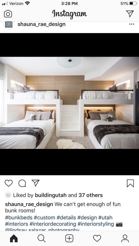 Teenage Bunk Bed Rooms, 8 Beds In One Room, Bedroom For Multiple People, Bedrooms With Multiple Beds, Luxury Bunk Beds Guest Rooms, Three Beds In One Room Ideas Adults, 2 Beds One Room, 4 Beds In One Room, Modern Bunk Beds Space Saving