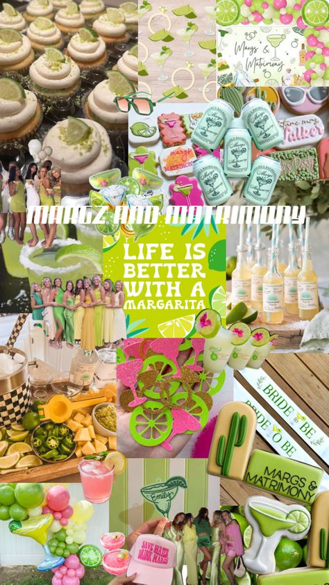 #margs #margsandmatrimony #margarita #bachelorette Margarita Party Aesthetic, Bachelorette Party Margs And Matrimony, Margaritaveil Bachelorette Party, Summer Bachelorette Themes, Margarita Themed Birthday Party, Margarita Themed Party, Margarita Veil Bachelorette, Margarita Theme Party Ideas, Margs & Matrimony Bachelorette Theme