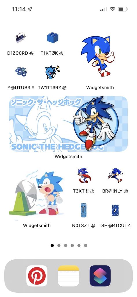 Sonic App Icon Aesthetic, Sonic Ios 16 Wallpaper, Sonic Iphone Layout, Sonic Lockscreen Y2k, Sonic Iphone Theme, Sonic Phone Layout, Sonic Homescreen Layout, Sonic Themed Phone, Sonic Aesthetic Icon