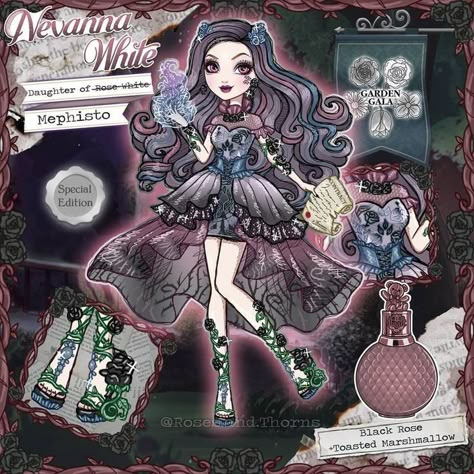 Ever After High Names, Eah Oc, Ever After High Rebels, Ever After Dolls, Fairytale World, Girly Movies, Raven Queen, Monster High Art, Star Darlings