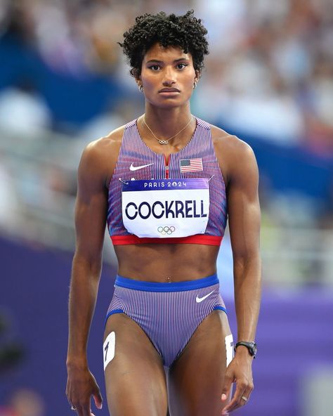 Anna Cockrell, 400m hurdles. Paris 2024. 📸 Jeff Cohen Anna Cockrell, 2025 Goal, Track Aesthetic, Flo Jo, 400m Hurdles, Athletics Track, Track Star, 2024 Olympics, Volleyball Games