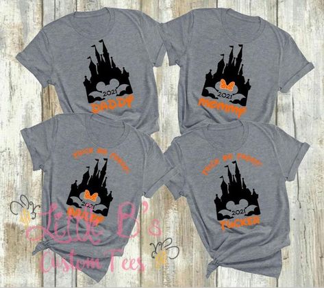 Etsy Disney Shirts, Halloween Family Shirts, Cute Disney Shirts, Family Shirts Disney, Family Disney Shirts Matching, Disney Halloween Parties, Disney World Halloween, Disney 2023, Disney Family Vacation Shirts