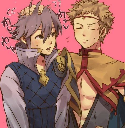 Old friends Laslow Fire Emblem, Owain Fire Emblem, Fe Fates, Fire Emblem Radiant Dawn, Kid Icarus, Fire Emblem Games, Fire Emblem Fates, Sacred Stones, My Pokemon