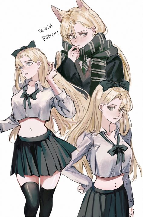 Fem Harry Potter, Fem Harry, Female Harry Potter, Art Harry Potter, Draco Malfoy Fanart, Harry Potter Oc, Harry And Hermione, Harry Potter Ravenclaw, Harry Potter Magic