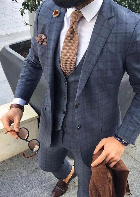 Hipster Suit, Best Wedding Suits, Tweed Wedding Suits, Suits Groom, Hipster Beard, A Man In A Suit, Man In A Suit, Wedding Dress Men, Wedding Suits Groom