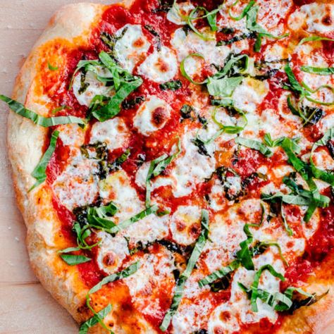 Best Homemade Margherita Pizza - A Beautiful Plate Homemade Margherita Pizza, Margherita Pizza Recipe, Pizza Margarita, Margarita Pizza, Pizza Roll, Pizza Margherita, Baking Stone, Margherita Pizza, Kitchen Oven