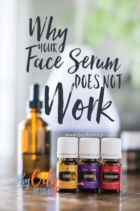 Did you know that there are three main factors that can prevent your DIY essential oil face serum from working? I had no idea I was making my homemade face serum all wrong for my skin type and that there is a proper way to apply it. So glad I read this so I can get the most out of my essential oils. www.byoilydesign.com #faceserum #naturalbeautyproducts #DIY #Essentialoilbeautyproducts #beauty #skin #skinserum #wellness Homemade Face Serum, Face Serum Recipe, Essential Oils For Face, Essential Oil Beauty, Best Face Serum, Diy Essentials, Essential Oils For Skin, Young Living Oils, Homemade Face