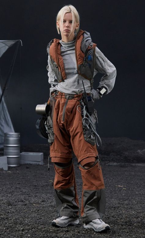 Sci Fi Outfits, Mechanic Clothes, Sci Fi Outfit, Star Wars Fashion, Sci Fi Fashion, Pants Short, Tier 1, Concept Clothing, Cyberpunk Fashion