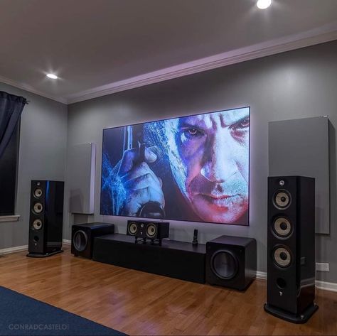 Cinema Room Design, Home Theater Room Design, Home Theater Installation, Theater Room Design, Media Room Design, Home Cinema Room, Home Theater Decor, Best Home Theater, Tower Speakers