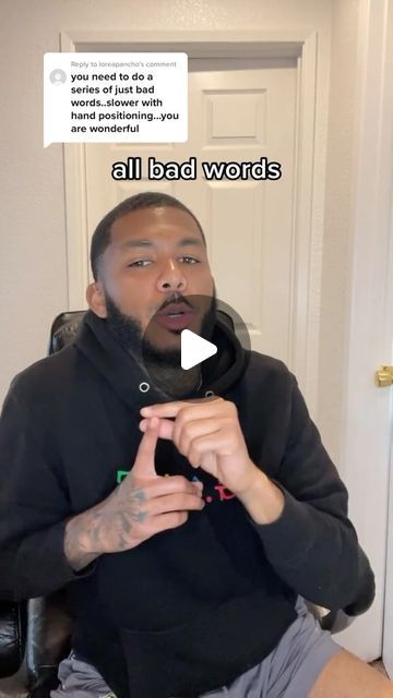 Asl Bad Words, Sign Language Bad Words, Songs In Asl, Curse Words In Sign Language, Bad Words In Sign Language, Asl Cuss Words, Cuss Words In Sign Language, Bad Words In English, English Sign Language