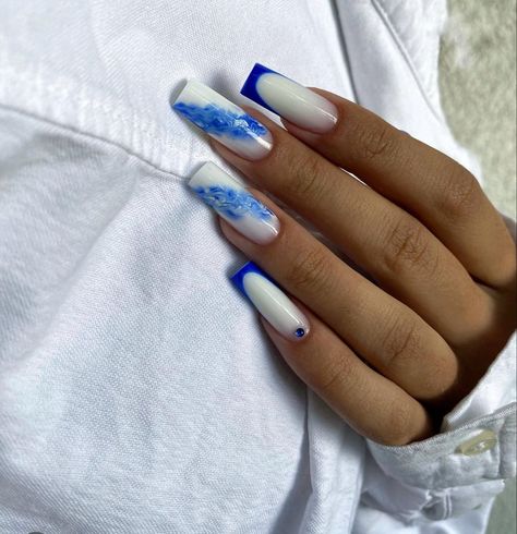 Baby Pink Nails Acrylic, Homie Quotes, Elegant Wardrobe, Nail Tutorial, Blue Acrylic Nails, Stylish Nails Designs, Simple Gel Nails, Minimal Nails, Blush Nails