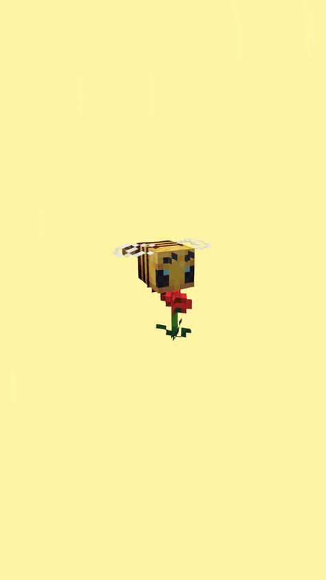 Minecraft Tattoo, Minecraft Bee, Minecraft Wallpaper, Bee Tattoo, Minecraft Art, Matching Wallpaper, Tyler The Creator, Gamer Girl, Tell Me