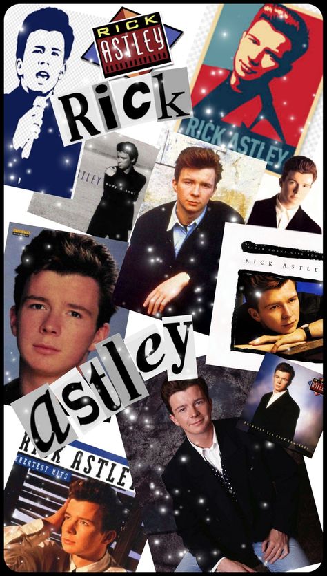 Rick Astley Wallpaper, Rick Astley Aesthetic, Rick Roll, 80s Poster, Rick Rolled, Rick Astley, Rock And Roll Bands, Aesthetic Stuff, Make You Cry