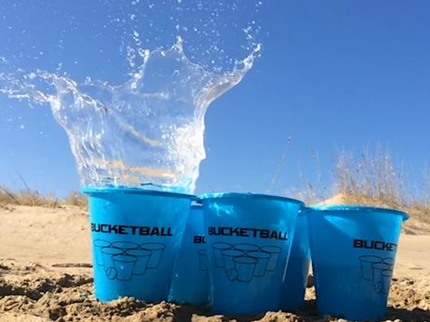 BucketBall - Play! Throw! Splash! Beach Drinking Games, Beach Games For Adults, Fun Beach Games, Teen Beach Party, Beach Party Games, Pong Game, Relaxing Game, Beach Play, Games For Adults