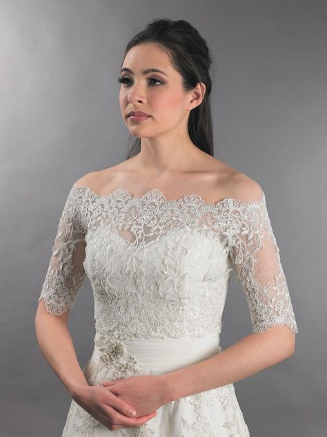 Lace Wedding Dress Topper, Lace Bolero Wedding, Wedding Dress Cover Up, Wedding Dress Bolero, Wedding Dress Jacket, Wedding Dress Off Shoulder, Bridal Bolero Jacket, Wedding Dress Topper, Bolero Jacket Wedding