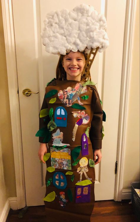 Costume idea Moonface Costume Faraway Tree, 13 Storey Treehouse Costume, Magic Book Week Costume, Magic Faraway Tree Costume, Bookweek Costumes 2023, Magic Tree House Costume, Book Week Characters, Book Week Costume Ideas, Kids Book Character Costumes