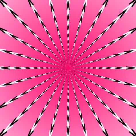 Akiyoshi's "Hatpin Urchin" Image Illusion, Lady Gaga Artpop, Eye Illusions, Optical Illusion Wallpaper, Cool Optical Illusions, Bg Design, Visual Illusion, Art Optical, Psy Art