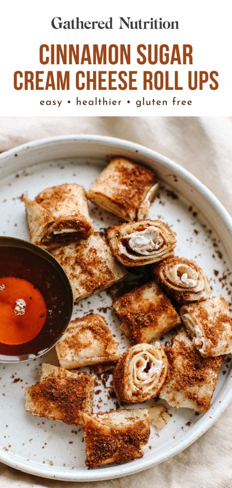 Keto Cinnamon Cream Cheese Roll Ups, Keto Cinnamon Rolls Tortillas, Snack Recipes With Cream Cheese, Tortilla Cream Cheese Roll Ups Cinnamon, Cream Cheese Wraps Tortilla Rolls, Cream Cheese Tortilla Bites, Tortilla Roll Ups Sweet, Dessert Roll Ups Tortilla, Tortilla Wraps Dessert