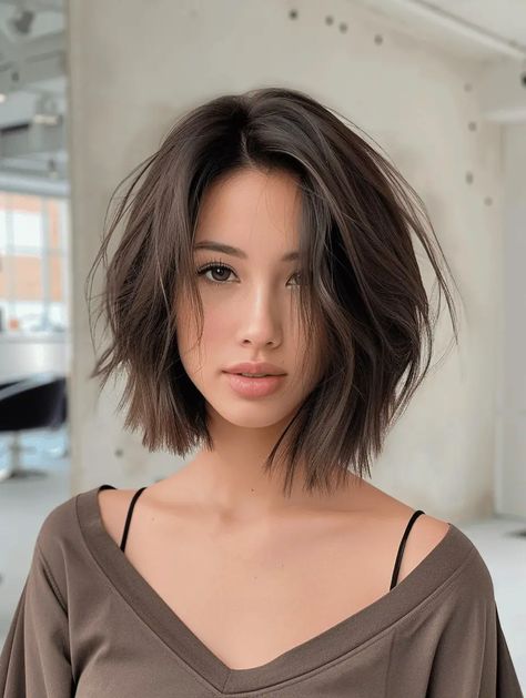 37 March Haircut Ideas 2024: A Guide to Transforming Your Look Haircut For 40 Year Old Women, Simple Short Haircut, Messy Bobs, Corte Shaggy, Short Messy Haircuts, 2024 Haircuts, Short Haircut Ideas, Lob Haircuts, Brown Hair Shades