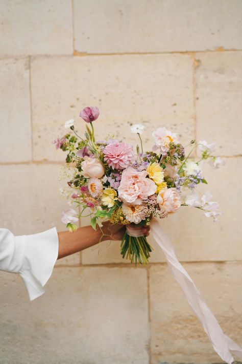 Spring Bridal Bouquet, Bridal Bouquet Spring, Wedding Floral Design, Bridal Bouquet Flowers, Bouquet Bridal, Peony Wedding, Peonies Bouquet, Pastel Wedding, Wildflower Wedding