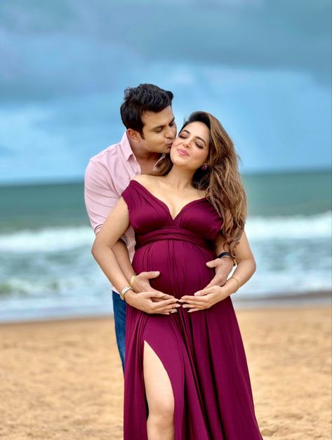 Maternity photoshoot , wine coloured high slit gown Maternity Photoshoot On Beach, Maternity Shoot At The Beach, Pregnancy Shoot Beach, Maternity Photo Shoot Ideas Beach, Pregnancy Beach Photoshoot, Beach Pregnancy Photoshoot, Beach Maternity Photos Couples, Maternity Beach Photoshoot, Pregnancy Photoshoot Beach