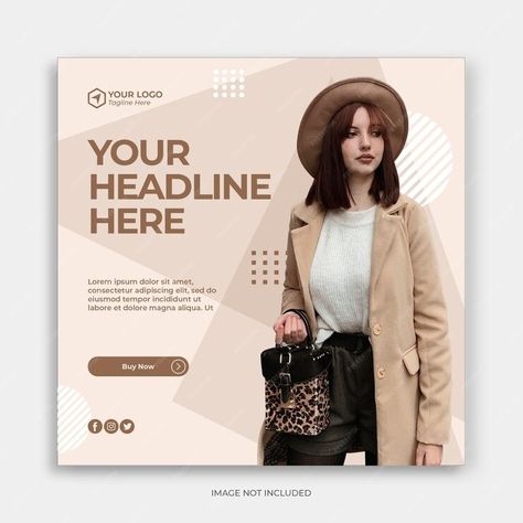 Premium PSD | Social media instagram post banner template with fashion sale concept instagram template fashion Social Media Fashion Posts, Instagram Sale Post, Fashion Social Media Post, Social Media Concept, Post Layout, Fashion Poster Design, Social Media Design Inspiration, Drawing Cartoon, Fashion Poster