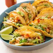 Tacos Two Ways | Cook's Country Crunchy Shrimp Tacos, Crunchy Shrimp, Recipe Keeper, Cooks Country, Cooks Country Recipes, Donut Toppings, Dinner Choices, Country Recipes, America's Test Kitchen Recipes