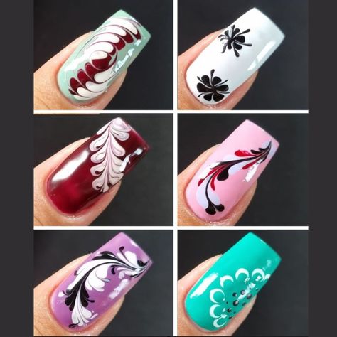 8 Amazing Easy Nail Art Hacks within 2 Minutes 😍 | nail art | 8 Amazing Easy Nail Art Hacks within 2 Minutes 😍 | By Cute Nails - Facebook Az Nails, Easy Rose Nail Art Tutorials, Nail Polish Flowers, Art Tricks, Polish Flowers, Chic Nail Art, Art Hacks, Short Nails Art, Creative Nail Designs