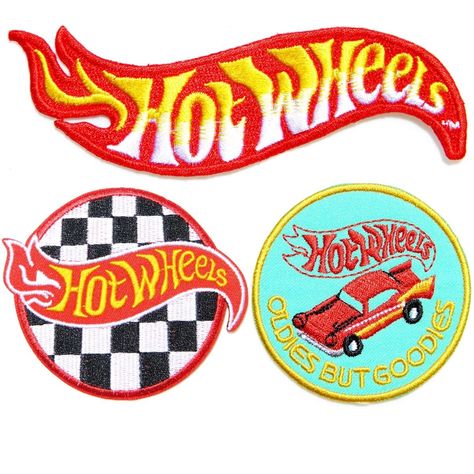 Hot Wheels Car Truck Racing Craft Applique Embroidered Patch Iron on Logo Sign | eBay Patch Ideas Diy, Car Embroidery Designs, Racing Patches, Car Patches, Sewing Patches, Custom Woven Labels, Truck Racing, Patch Ideas, Wheel Logo