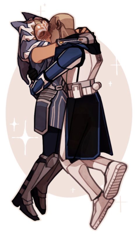 Captain Rex And Ahsoka, Rex And Ahsoka, Star Wars Couples, Captain Rex, Captain My Captain, Star Wars Ahsoka, Star Wars Jokes, Star Wars Empire, 2000s Nostalgia