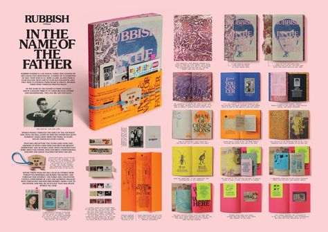 Rubbish Issue No.5 In the Name of the Father | Kinetic Singapore | Holycrap.sg | D&AD Awards 2017 Pencil Winner | Specialist & Limited Edition Books | D&AD Zine Layout, Photography Zine, Design De Configuration, Mises En Page Design Graphique, 달력 디자인, Limited Edition Book, Zine Design, 타이포그래피 포스터 디자인, Newspaper Design