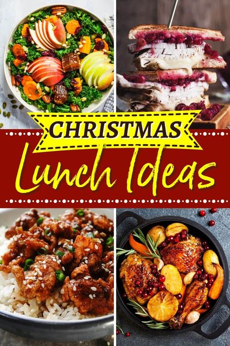 Teacher Holiday Luncheon Ideas, Christmas Lunch Recipes Main Courses, Christmas Day Lunch Ideas Families, Christmas Theme Lunch, Simple Christmas Lunch, Christmas Lunch Food Ideas, Christmas Lunch Menu Ideas, Christmas Lunch Ideas South Africa, Christmas Day Lunch Ideas