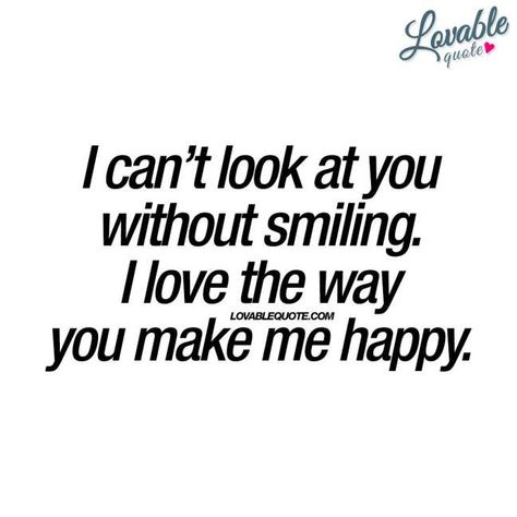 U Make Me Happy Quotes -  #QuotesAboutBeingHappy -  #ualwaysmakemehappyquotes #udon'tmakemehappyquotes #umakemefeelhappyquotes #umakemefeelsohappyquotes #umakemehappylovequotes #umakemehappyquotes #umakemehappyquotesforher #umakemehappyquotesforhim #umakemehappyquotesimages #umakemesohappyquotes Check more at https://quotesday.net/u-make-me-happy-quotes/ Me Happy Quotes, U Make Me Happy, Make Me Happy Quotes, Cute Couple Quotes, You Make Me Happy, Love Quotes For Her, Boyfriend Quotes, Eyes Makeup, Cute Love Quotes