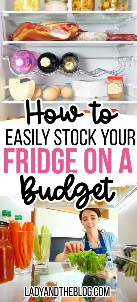 If you want to stock your fridge on a budget with fresh fruits and fresh produce, the best way to do so is by having a plan. Grocery shopping has become very expensive lately; unless you plan ahead, a tight budget doesn’t go very far. Stock The Fridge Grocery Lists, How To Stock A Fridge On A Budget, Refrigerator Food List, How To Stock A Fridge, Fridge Stock, Family Of 6, Dinner Plan, Fresh Fruits, Planning Ahead