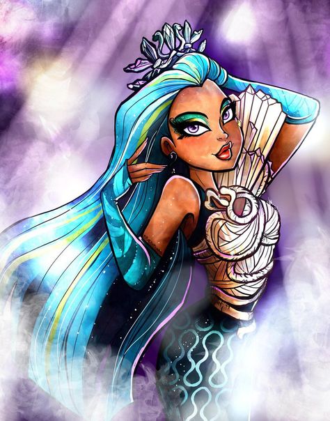 Nefera De Nile, Monster High Collection, Arte Monster High, Monster High Pictures, Moster High, Love Monster, Famous Monsters, Monster High Art, Digital Art Beginner