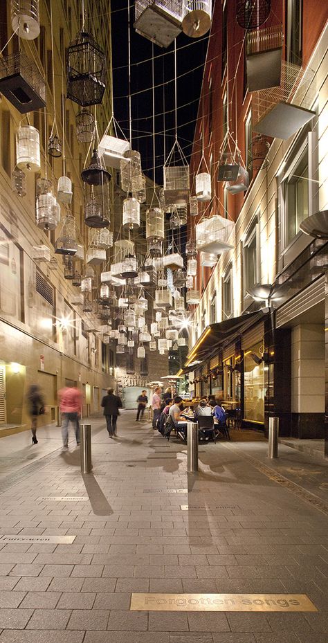 Angel Place and Ash Street Sydney, Australia. Landscape Architects : Aspect Studios. Walking Down The Street, Sydney City, Commercial Street, Street Design, Urban Planning, Canberra, Landscape Architect, Australia Travel, Urban Landscape