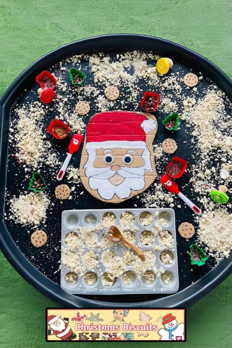 Toddler Christmas Tuff Tray, Eyfs Christmas Tuff Tray, Christmas Tuff Trays, Christmas Crafts Eyfs, Christmas Tuff Tray Ideas, Christmas Eyfs, Eyfs Christmas, Nurture Group, Tuff Tray Ideas Toddlers