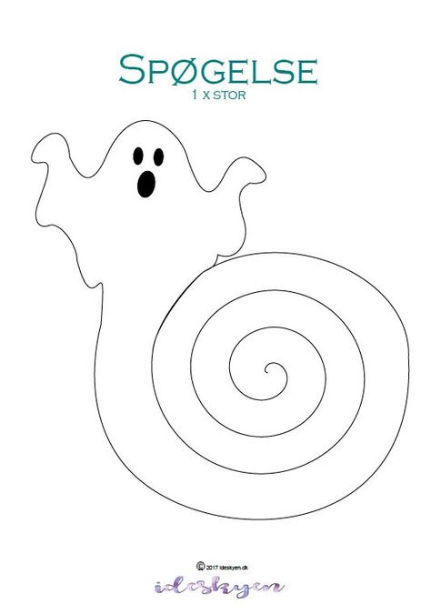 Spiral Ghost Printable, Halloween Decorations Homemade, Ghost Craft, Printable Halloween Decorations, Halloween Classroom Decorations, Dekorasi Halloween, Bricolage Halloween, Halloween Paper Crafts, Homemade Halloween Decorations